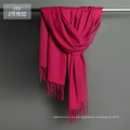 Mulheres de lã premium xale cachecol 70% lã 30% viscose inverno quente planície lenços pashmina atacado xale cachecol pashmina